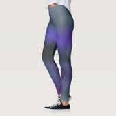 Stijlvol Paars en grijs Leggings (Links)