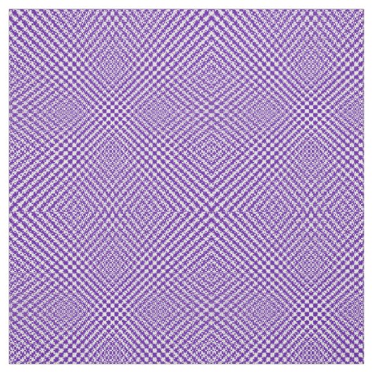 Stijlvol Paars getextureerd herringbone gevild Stof (Swatch)