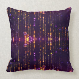 Stijlvol Paars Glitter Gold Mogern Sparkl  Kussen