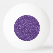 Stijlvol Paars glitter Pingpongbal (Voorkant)