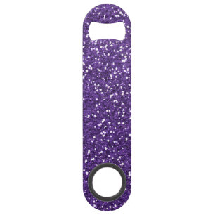 Stijlvol Paars glitter Speed Flessenopener