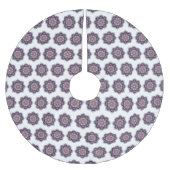 Stijlvol Paars Mandala Kerstboom Rok (Voorkant)