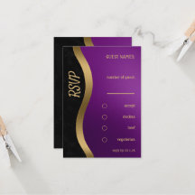 Stijlvol Paarse en gouden