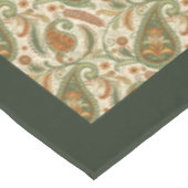 Stijlvol Paisley tafelkleed – Aardse Boho Decor (Gekanteld)