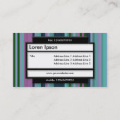 Stijlvol paneel II - Stripes 02 Visitekaartje (Achterkant)