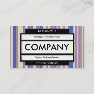 Stijlvol paneel II - Stripes 08 Visitekaartje
