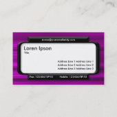 Stijlvol paneel - Penseelmagenta textuur Visitekaartje (Achterkant)