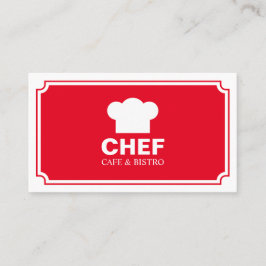 Stijlvol paneel - Rood Visitekaartje