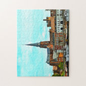 Stijlvol panorama van Maastricht Legpuzzel (Verticaal)