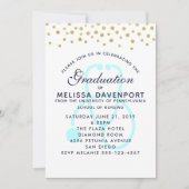 Stijlvol pasta Blue Stethoscope-vernedering Afstud Kaart (Voorkant)