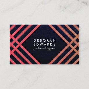 Stijlvol patroon met moderne structuur visitekaartje