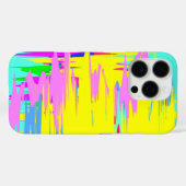 Stijlvol patroon ontwerp in zomerkleuren Case-Mate iPhone case (Achterkant (horizontaal))