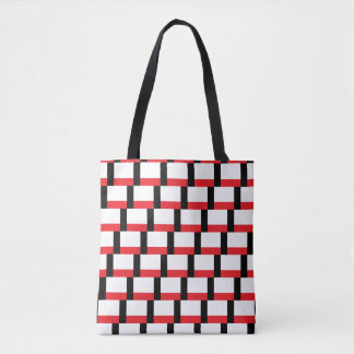 Stijlvol patroon tote bag