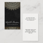 stijlvol patroon visitekaartje (Voorkant / Achterkant)