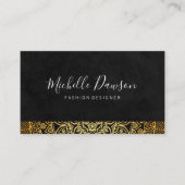 Stijlvol patroon visitekaartje (Voorkant)