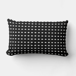 Stijlvol patroon zwart wit chic elegant geometrisc kussen