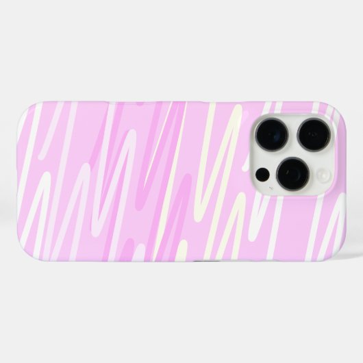 Stijlvol patroonontwerp Case-Mate iPhone case (Achterkant (horizontaal))