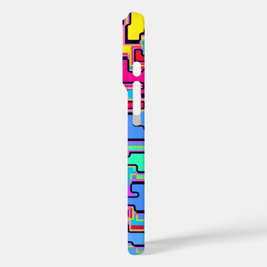 Stijlvol patroonontwerp Case-Mate iPhone case (Achterkant / Links)