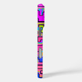 Stijlvol patroonontwerp Case-Mate iPhone case (Achterkant / Rechts)