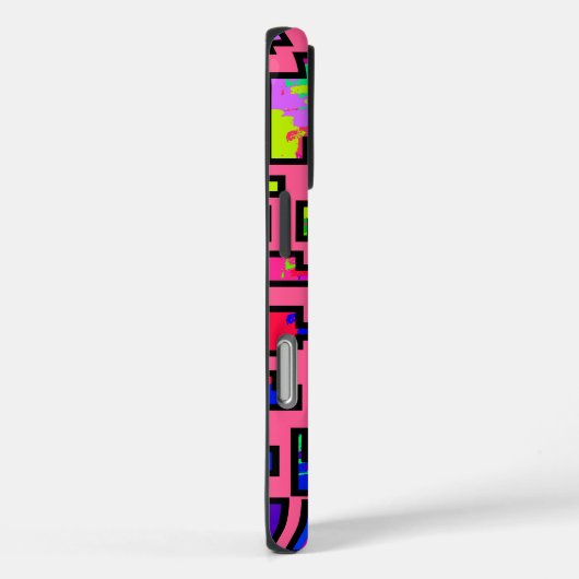 Stijlvol patroonontwerp Case-Mate iPhone case (Achterkant / Rechts)