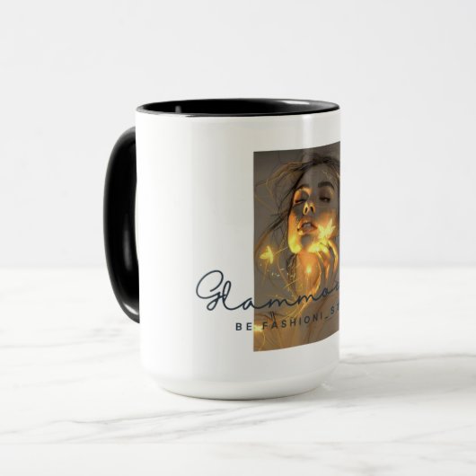 Stijlvol personaliseren mok (Voorkant links)