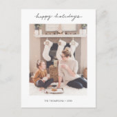 Stijlvol, persoonlijk feestelijk Briefkaart met fo (Voorkant)