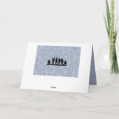 Stijlvol, persoonlijk leger dat uitkomt kaart (Achterkant)