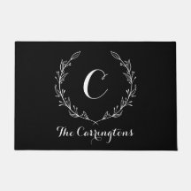 Stijlvol, persoonlijk ontworpen zwart-voorklep | G