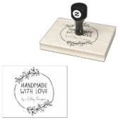 Stijlvol, persoonlijk verwerkt door rubberstempel (Gestempeld)