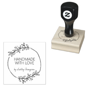 Stijlvol, persoonlijk verwerkt door rubberstempel