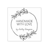 Stijlvol, persoonlijk verwerkt door rubberstempel (Afrduk)