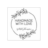 Stijlvol, persoonlijk verwerkt door rubberstempel (Afrduk)