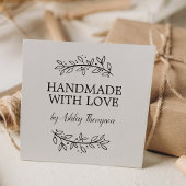 Stijlvol, persoonlijk verwerkt door  zelfinktende stempel