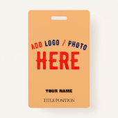 STIJLVOL  PERZIK SINAASAPPEL METALEN CLIP MERK BADGE (Voorkant)