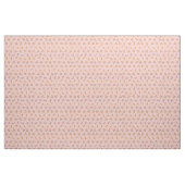 Stijlvol perzikblauw ditsiroop stof (Fat Quarter)