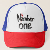 Stijlvol pet met de inscriptie (Voorkant)