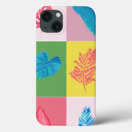 Stijlvol plezier Roze Waterverf Bloemenpatroon Hoe Case-Mate iPhone Case