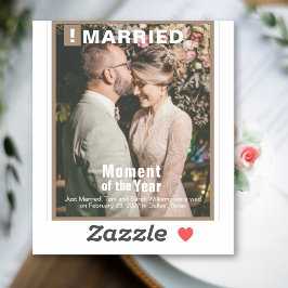 Stijlvol plezier Voeg foto Custom-Cut Vinyl Sticke Sticker