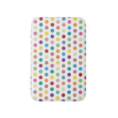 Stijlvol poka Dot Pattern Badmat (Voorkant Verticaal)