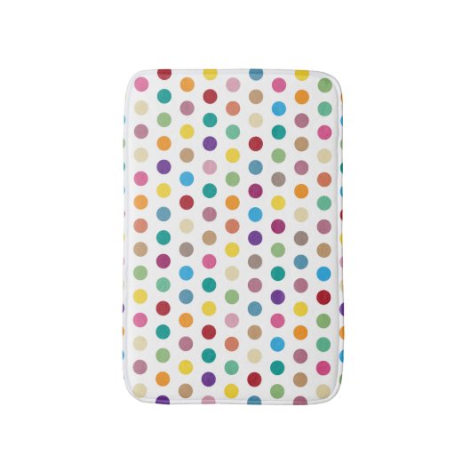 Stijlvol poka Dot Pattern Badmat (Voorkant Verticaal)