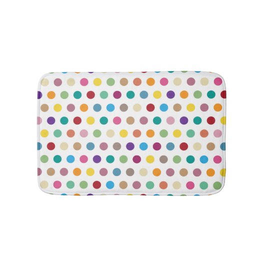 Stijlvol poka Dot Pattern Badmat (Voorkant)