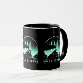 Stijlvol Polar Express Trein Design Mok (Voorkant rechts)