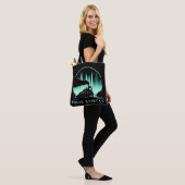 Stijlvol Polar Express Trein Design Tote Bag (Op model)