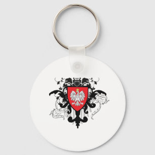 Stijlvol Polen Sleutelhanger