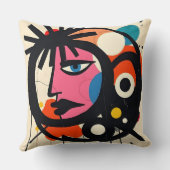 Stijlvol Pop Art Design Kussen (Achterkant)