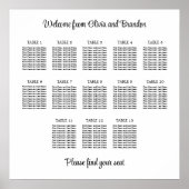 Stijlvol Poster van 13 Tafelweddenschappen (Voorkant)