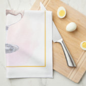 Stijlvol potlood Art St. Valentijnsdag Cocktail Theedoek (Quarter Fold)