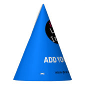 Stijlvol professioneel, aangepast zakelijk blauw feesthoedjes (Links)