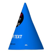 Stijlvol professioneel, aangepast zakelijk blauw feesthoedjes (Rechts)