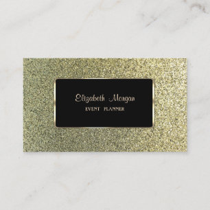 Stijlvol, professioneel en glitterig, elegant visitekaartje